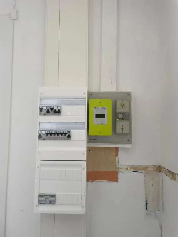 mise en conformité du tableau électrique dans un logement a Doullens