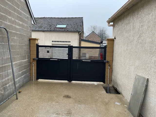 portail en aluminium 